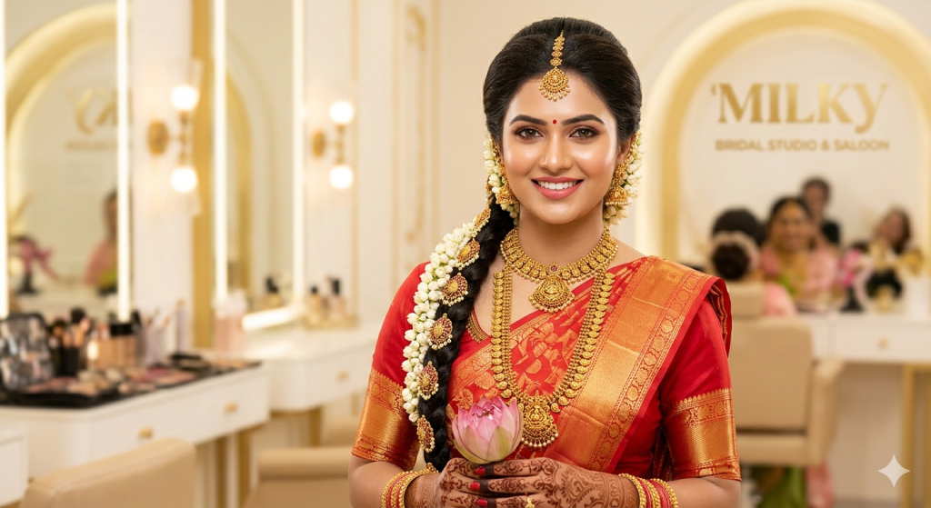 Mastering the Art of Beauty: Why Milky Bridal Studio is the Top Choice in Chennai